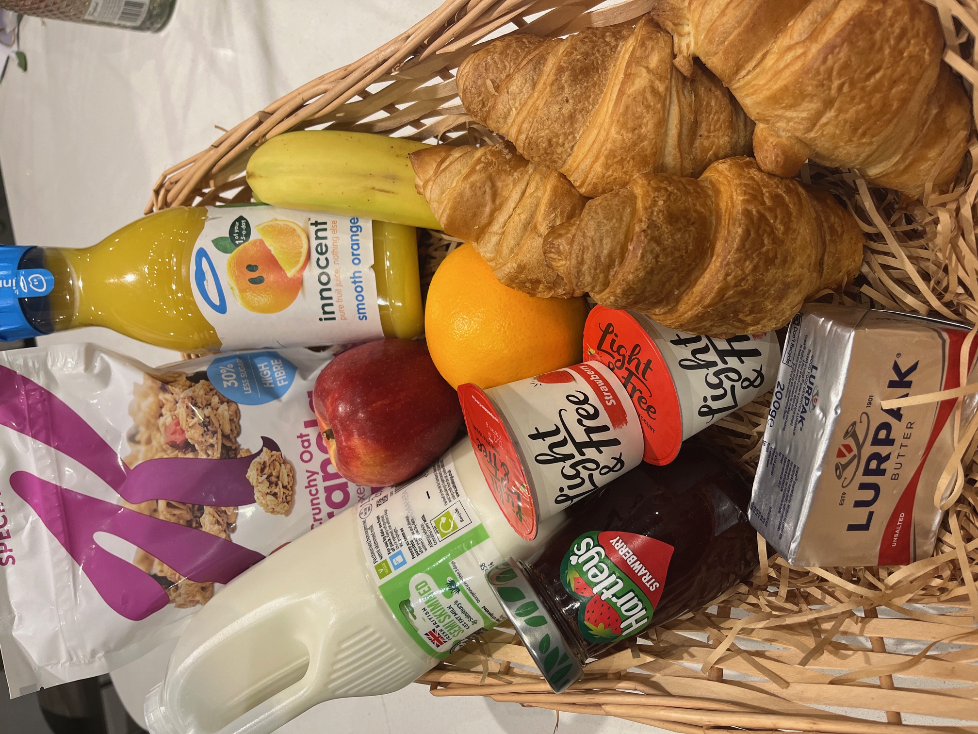 The Rampart By Randall Ltd Continental Breakfast Hamper